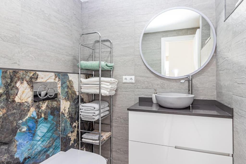 Апартаменты Atico Con Terraza Y Piscina Пеньискола Экстерьер фото